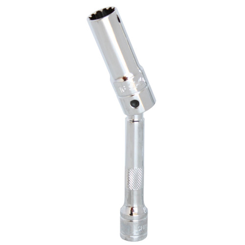 SP Tools 3/8 Dr x 14mm-9/16 Spline Magnetic Spark Plug Socket