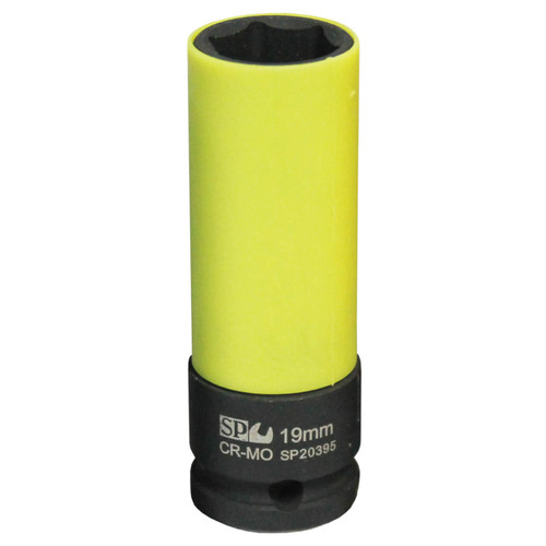 SP Tools 19mm 1/2 Dr Wheel Nut Impact Socket Metric