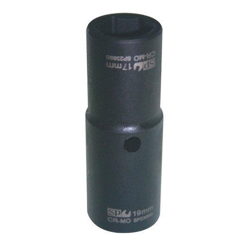 SP Tools 1/2 Dr 19mm x 21mm Flip Impact Socket Metric