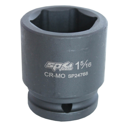 SP Tools 3/4 Dr x 1” 6pt Impact Socket Imperial