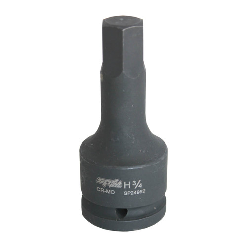 SP Tools 3/4 Dr x 1” Inhex Impact Socket Imperial