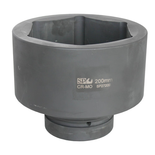 SP Tools 2-1/2 Dr x 140mm 6pt Impact Socket Metric