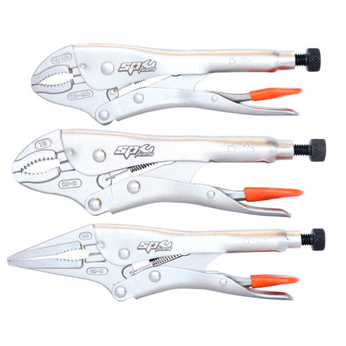 SP Tools Locking Plier Set 3pce