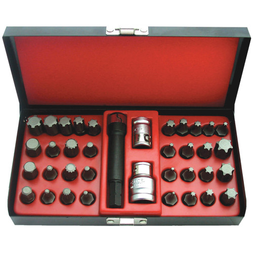 SP Tools 3/8 & 1/2 Dr Professional Bit Set 37pce
