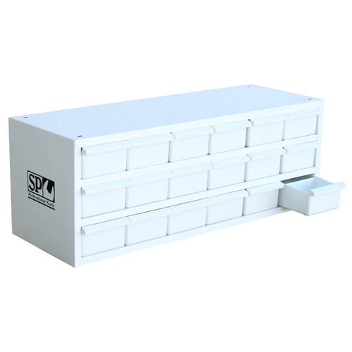 SP Tools 18 Drawer Steel Storage Unit