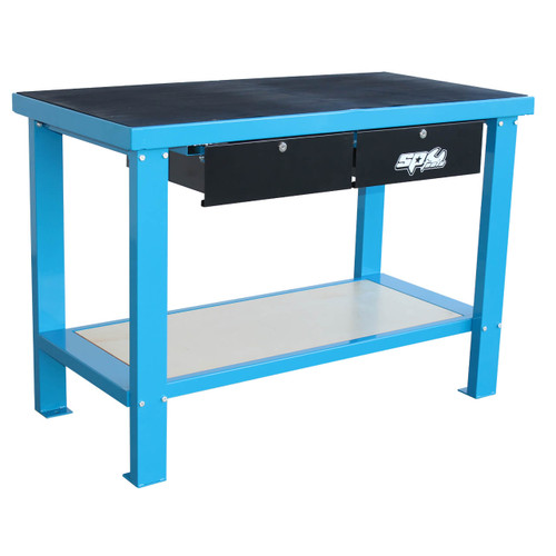 SP Tools 1250mm 2 Drawer Custom Series Work Bench