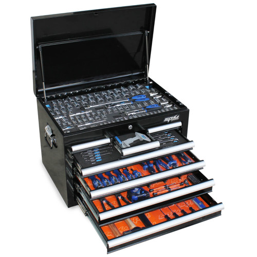 SP Tools 7 Drawer Custom Series Tool Kit Metric & SAE 254pce