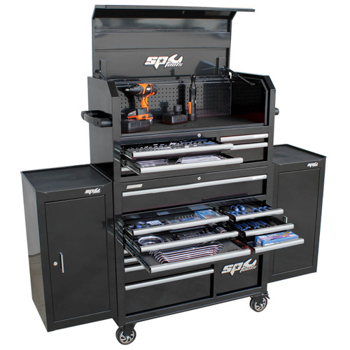 SP Tools 18” USA Sumo Series Workstation Toolkit Metric & SAE 577pce