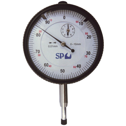 SP Tools Dial Indicator 0-10mm Steel Case