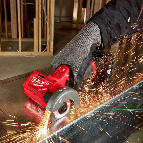 Milwaukee M12 Fuel Cordless 3” Compact Cut Off Tool Skin Only