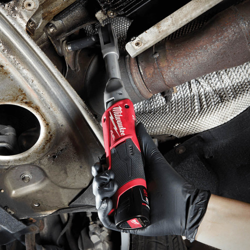 Milwaukee M12 Fuel Cordless 3/8 Extended Reach Impact Ratchet Skin Only