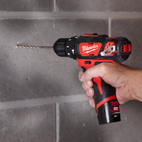 Milwaukee M12 Cordless 10mm Hammer Drill/Driver Skin Only