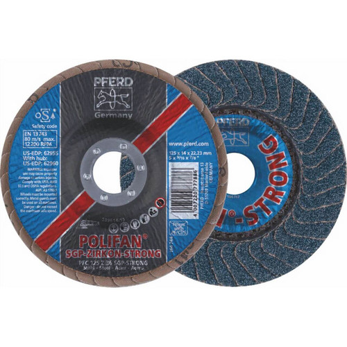 Pferd 125mm Z36 SGP Strong Steel Flap Disc