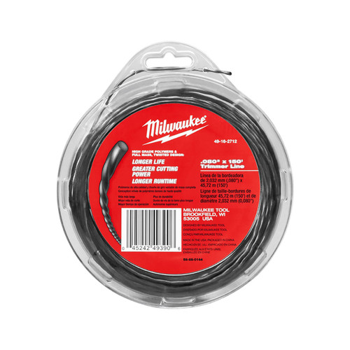 Milwaukee M18 2mm x 45m Trimmer Line