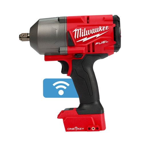 Milwaukee M18 Fuel One-Key Cordless 1/2 High Torque Impact Wrench With Pin Detent Skin Only