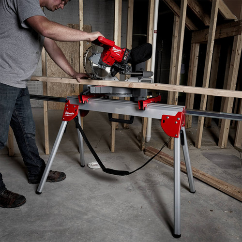 Milwaukee 2.55m Folding Extension Mitre Saw Stand