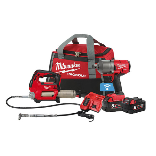 Milwaukee M18 Fuel Cordless 2pce Power Pack 2F2