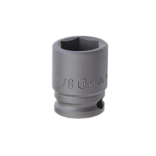Genius 1/2 Dr x 35mm C/M Std Impact Socket Metric