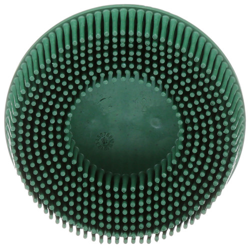 3M 75x16mm Roloc Tapered Bristle Disc Green 50g