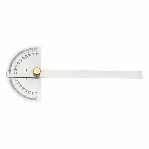 Groz DP/6 Degree Protractor Round Head 150mm Blade