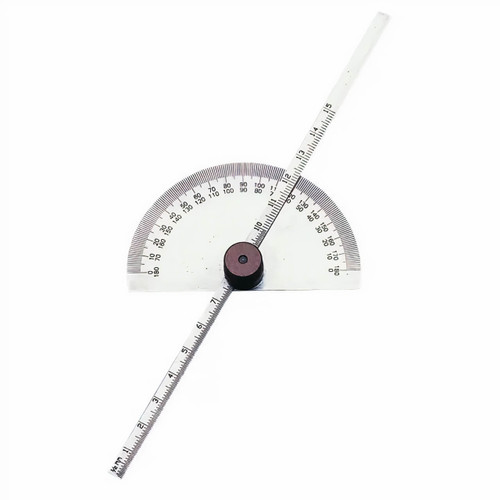 Groz PDG/6 Depth Gauge & Protractor Round Head 150mm Blade