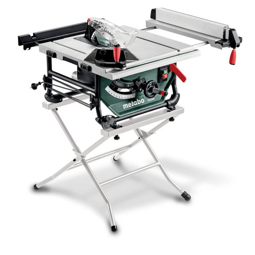 Metabo TS 254 M SET Table Saw 2000W 254mm x 30 mm TCT Blade Includes TSU Table Saw Stand