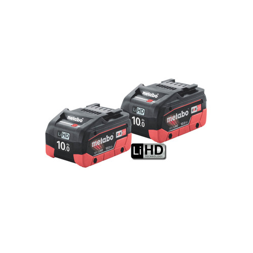Metabo 10.0 LiHD TP 18V 10.0ah LiHD Twin Battery Pack