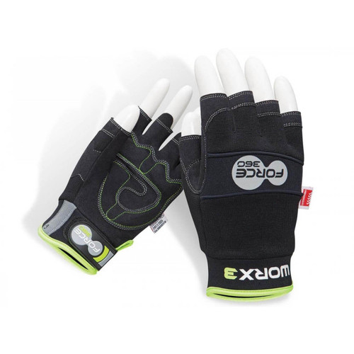 Force360 Worx 3 Original Mechanics Fingerless Glove