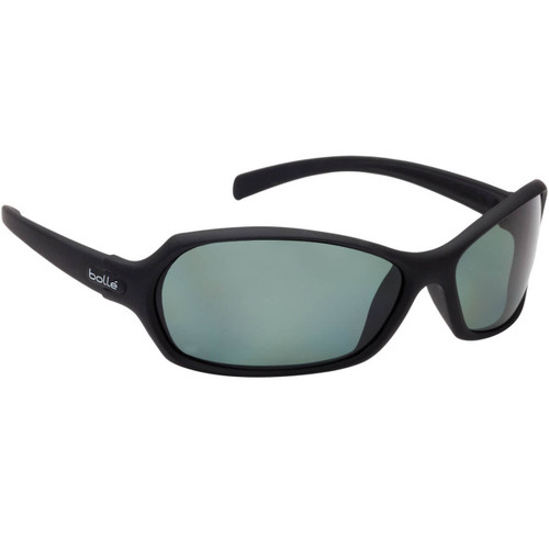 Bolle Hurricane Black Frame Green Polarised Lens inc Soft Drawstring Pouch