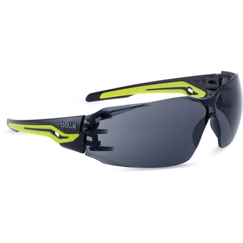 Bolle SILEX+ Forest / Yellow Temples Platinum AS/AF Smoke Lens