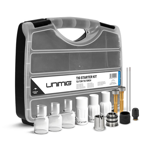 Unimig T2/T3W/T4W Tig Torch Starter Consumable Kit