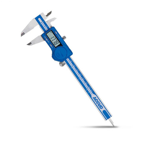 Accud 150mm/6” Dual Scale Digital Caliper