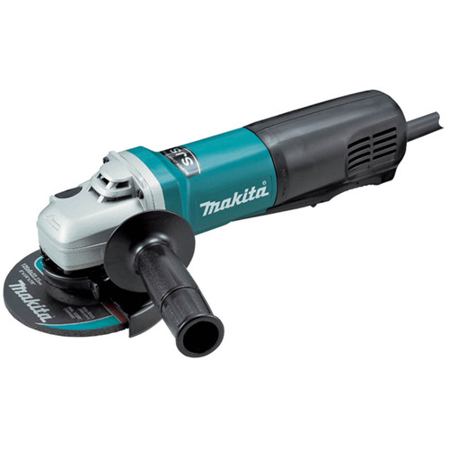 Makita 9565PC 125mm (5”) Angle Grinder. 1400W. Constant Speed Control. soft start. current limiter. SJS