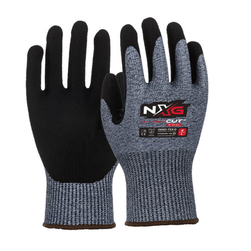 NXG Cut F HD Black Nitrile Glove