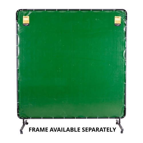 Arcsafe Welding Screen 1.8m x 4.5m Green
