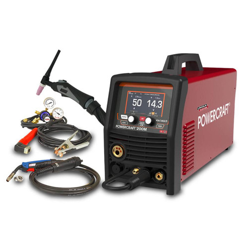 Lincoln Powercraft 200m Multi-Process 4-in-1 Welder