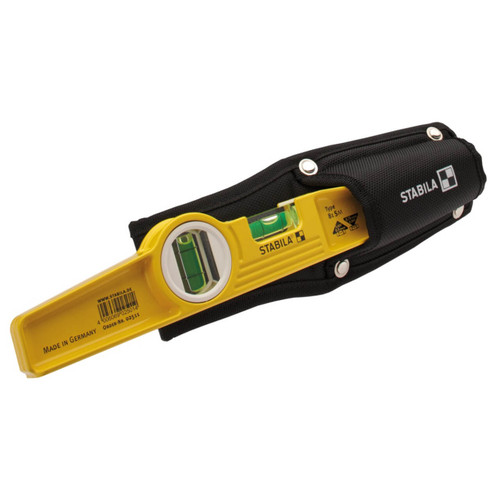 Stabila 250mm Torpedo Magnetic Spirit Level (2 Vial) Stabila 250mm Torpedo Magnetic Spirit Level (2 Vial)