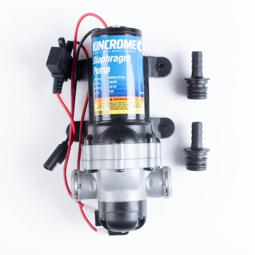 Kincrome 3.8LPM 12V PUMP - QC FITTINGS