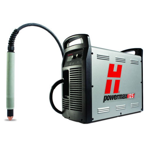 Hypertherm Powermax125 415V Mech Plasma Cutter w/CPC & Serial Ports. 7.6m Leads