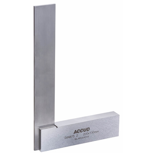 Accud 200 mm Wide Base Machinist Square