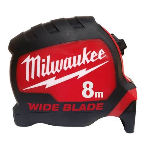 Milwaukee 8m Wide Blade Tape Measure