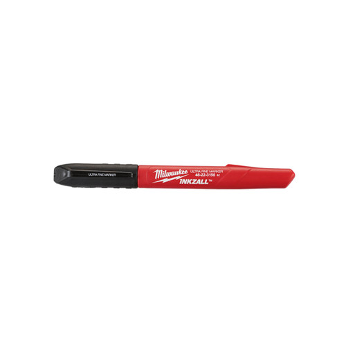 Milwaukee Inkzall Black Ultra Fine Point Marker 4pk