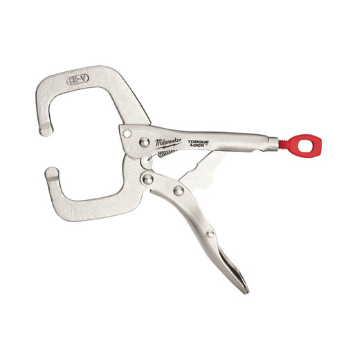 Milwaukee Torque Lock 152mm C-Clamp Swivel Jaw Locking Pliers