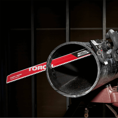 Milwaukee Sawzall 300mm 7tpi The Torch With Nitrus Carbide Reciprocating Saw Blade