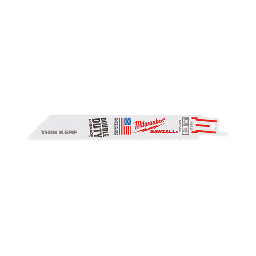 Milwaukee Sawzall 150mm 14tpi Thin Kerf Reciprocating Saw Blade 50pk