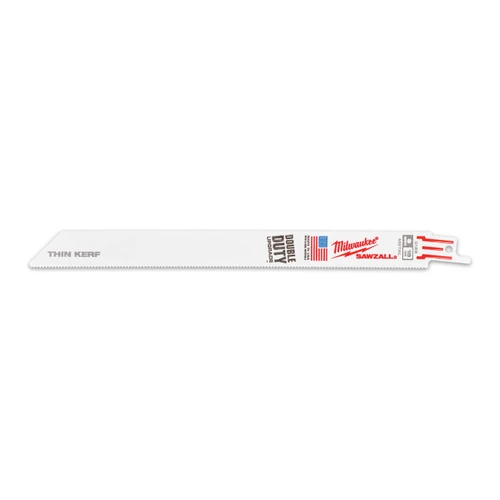 Milwaukee Sawzall 230mm 18tpi Thin Kerf Reciprocating Saw Blade 50pk