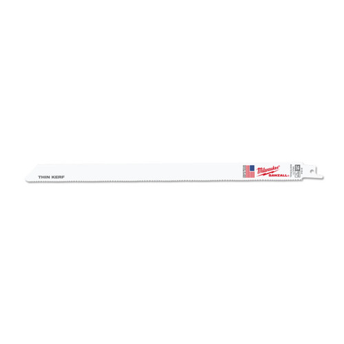Milwaukee Sawzall 300mm 10/14tpi Thin Kerf General Purpose Reciprocating Saw Blade 5pk