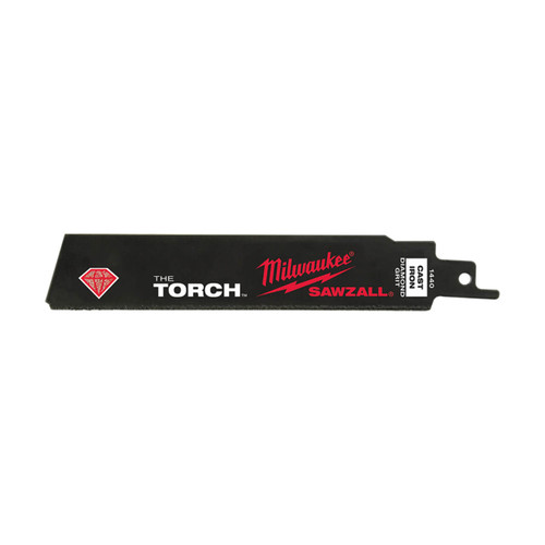 Milwaukee Sawzall 150mm The Torch Diamond Grit Reciprocating Saw Blade