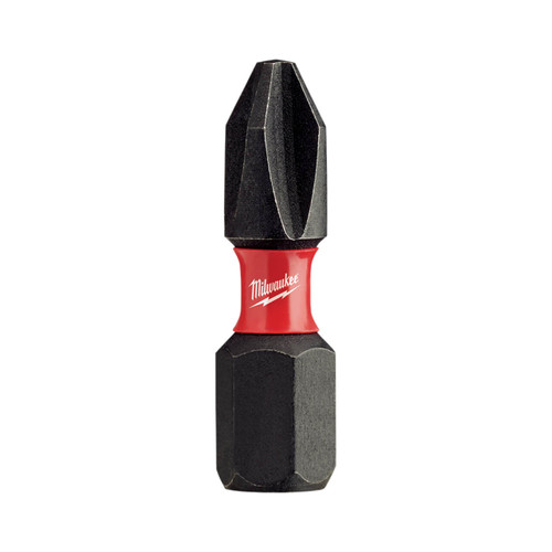 Milwaukee SHOCKWAVE 25mm (1”) Phillips #2 Insert Bit 25pk