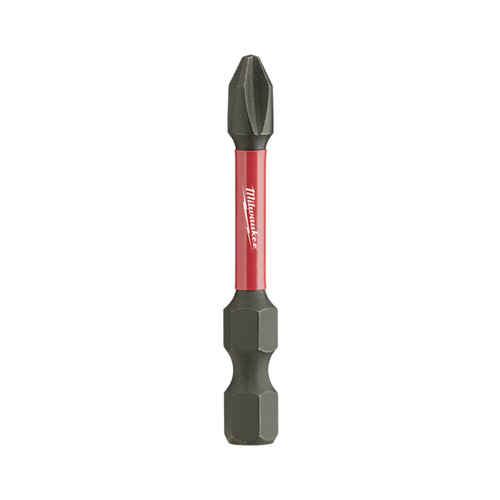 Milwaukee SHOCKWAVE 50mm (2”) Phillips #2 Impact Driver Bit 5pk